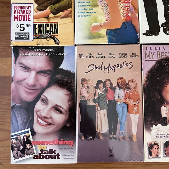 Vintage Julia Robert’s VHS Lot of 6 - Picture 3 of 7